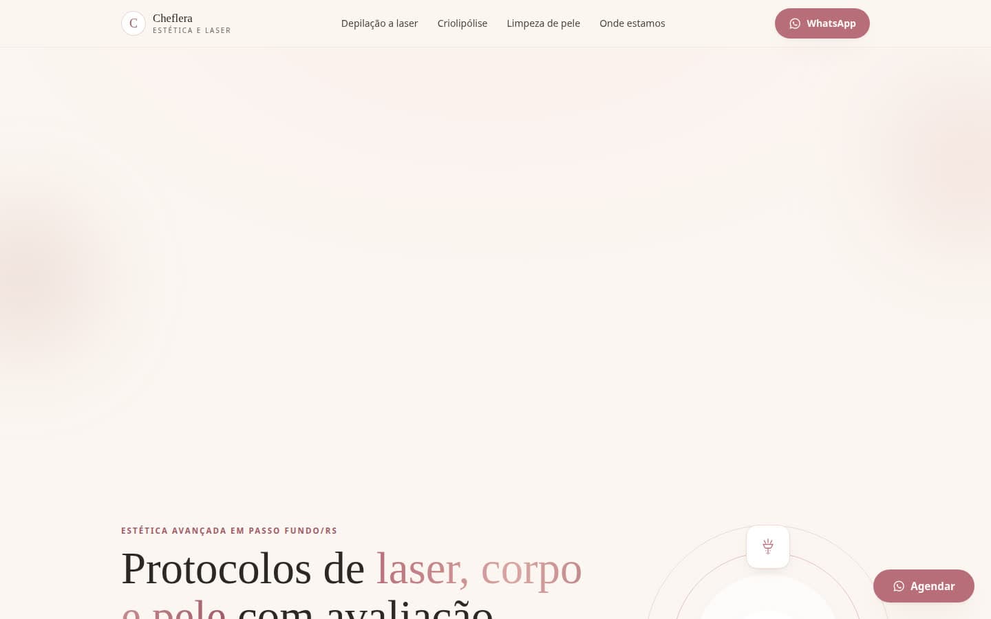 Cheflera Estética e Laser
